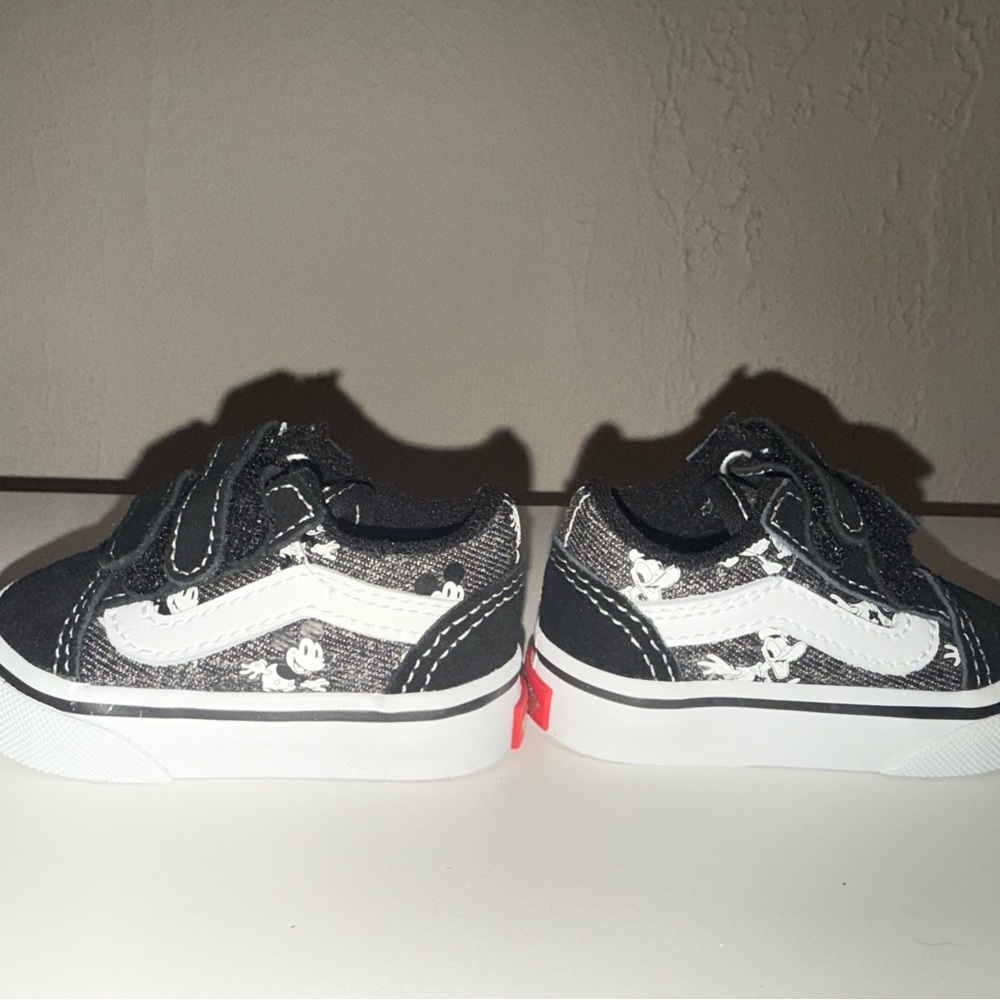 Vans Black and White Classic Sneakers